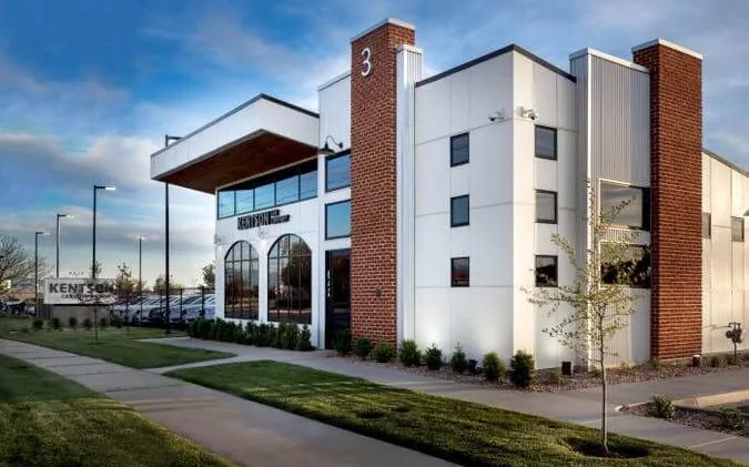 The Kentson Car Company showroom building.